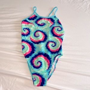 Tie die swimsuit